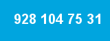 928 104 75 31